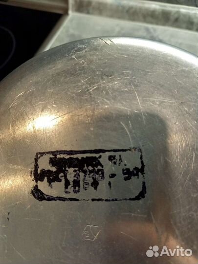 Чайник заварочный СССР мельхиор