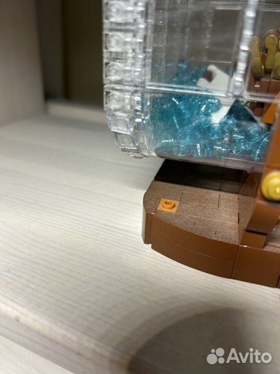 Лего набор корабль в бутылке