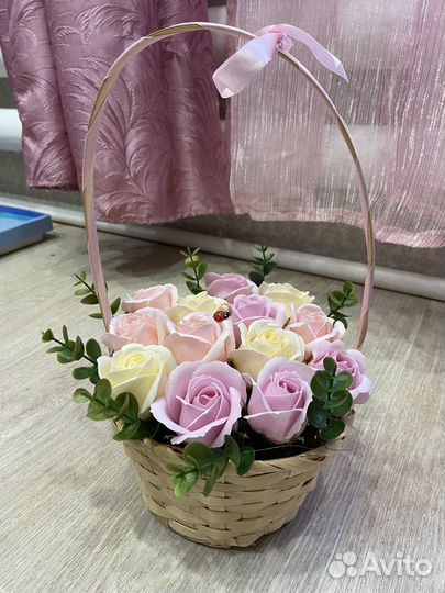 Букет из мыла на день учителя