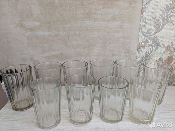 Стаканы граненые СССР