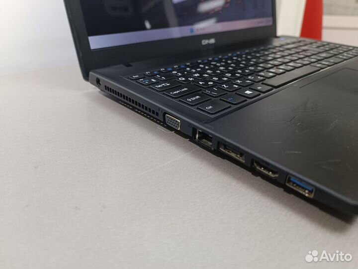 Мощный ноутбук Dexp i5/8g/GT740/SSD/HDD