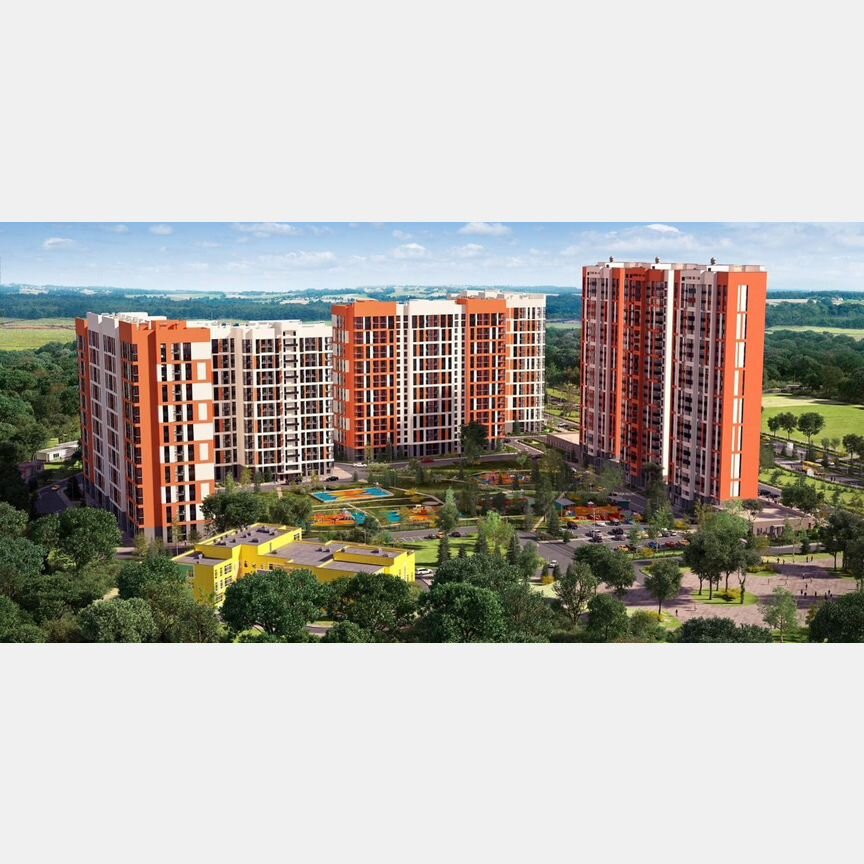 1-к. квартира, 44,1 м², 17/22 эт.