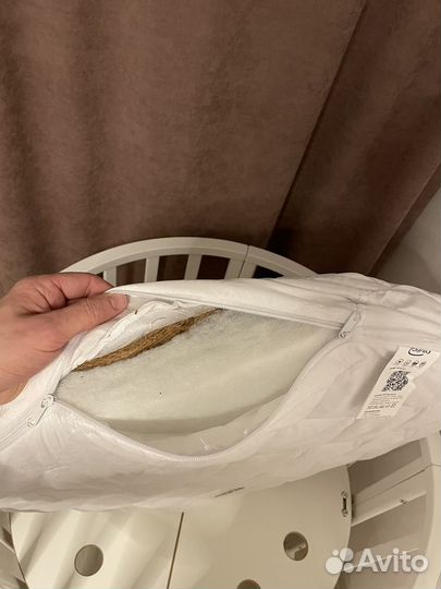 Матрас детский круглый 75х75