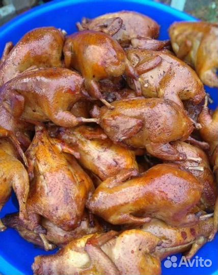 Копченые перепела