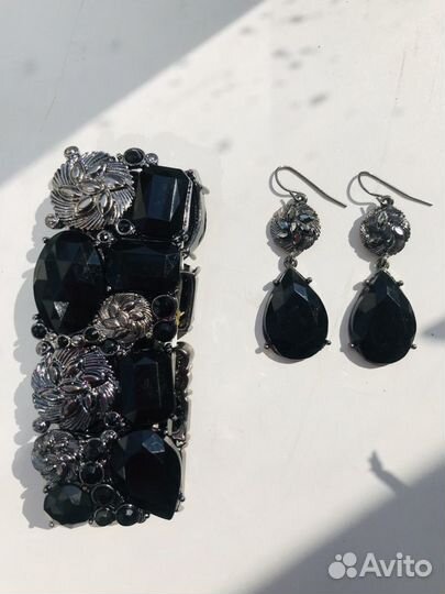 Серьги + браслет