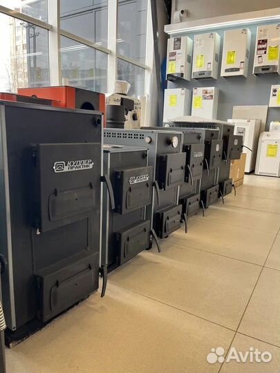 Твердотопливный котел Теплодар Купер