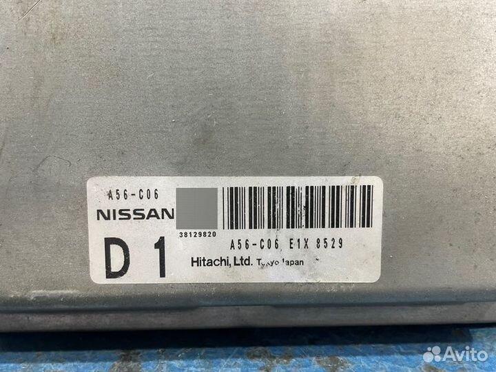 Эбу двигателя Nissan Teana J32