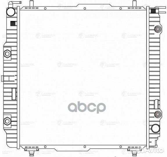 Радиатор охл. для а/м Mercedes-Benz G (W463) (90)