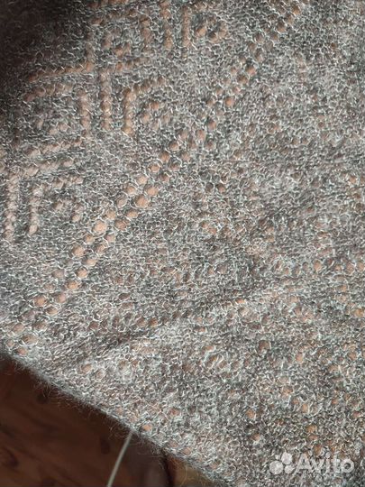 Шаль пуховая ручная работа