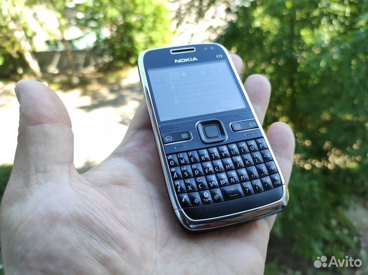 Nokia E72 Black Бизнес смартфон