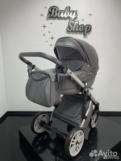 Коляска Эко кожа