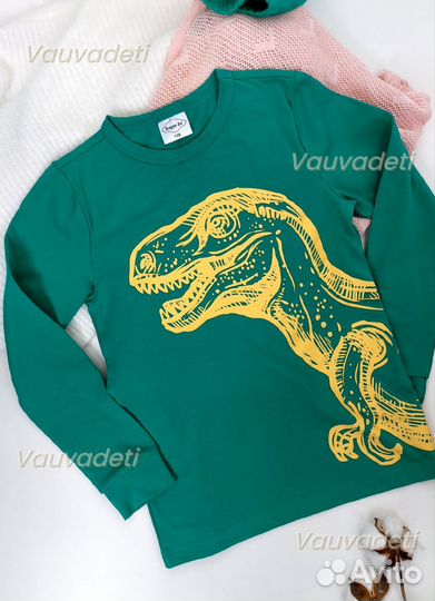 Пижама динозавр green cotton 116 128