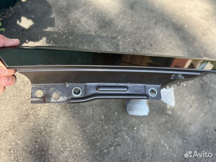 Переднее правое крыло на hyundai solaris 1