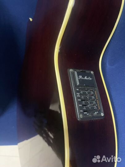 Электро Акустическая гитара pro martin custom