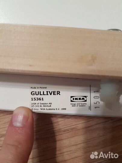 Детская кровать Gulliver от Икеа