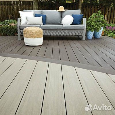 Террасная доска дпк вельвет / браш