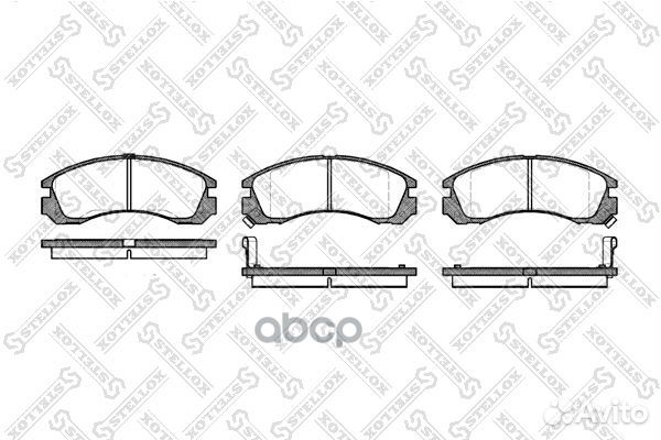 365 002-SX 354 02765FDB колодки дисковые п M