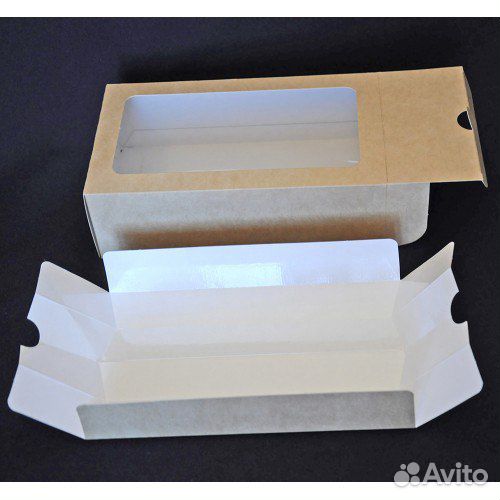 Коробка-пенал с окном 180*110*55