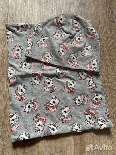 Комплект шапка и снуд