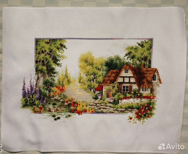 Набор вышитых картин Времена года