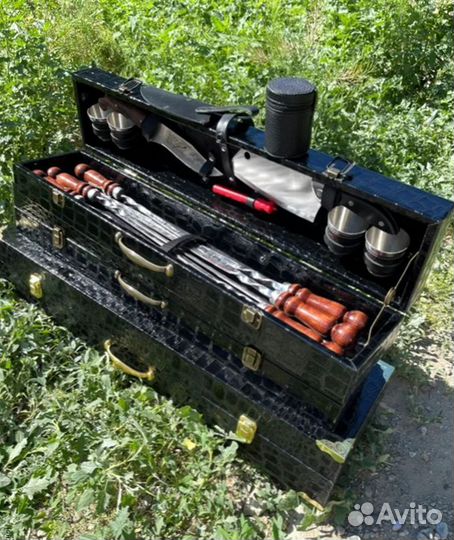 Шашлычный подарочный набор