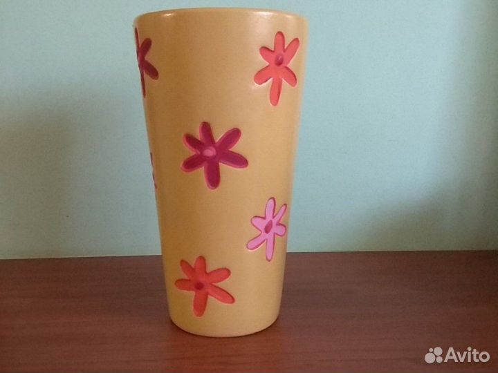 Ваза для цветов керамическая, 26 см высота