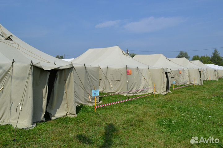 Армейская палатка штабная военная
