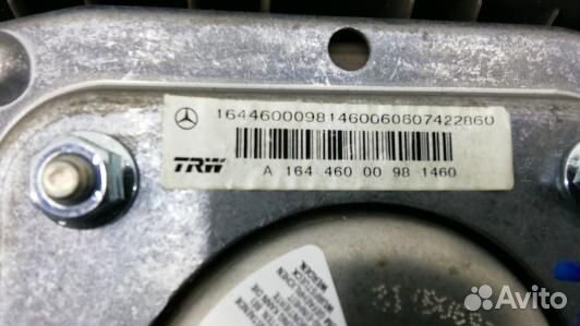 Подушка безопасности водителя mercedes benz GL-cla