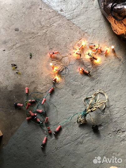 Электро гирлянды СССР