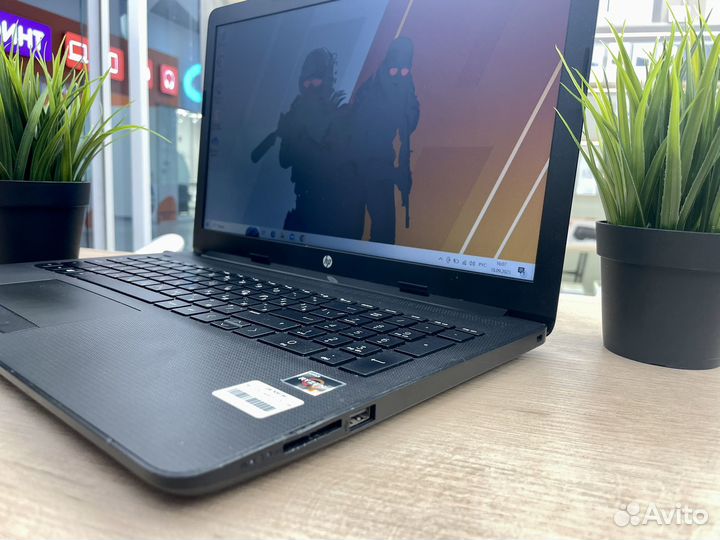 Ноутбук HP ryzen 5/8Gb/SSD+HDD