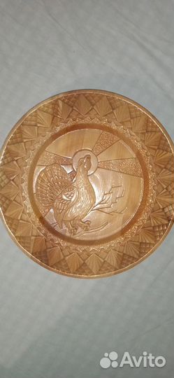 Декоративная тарелка ручной работы