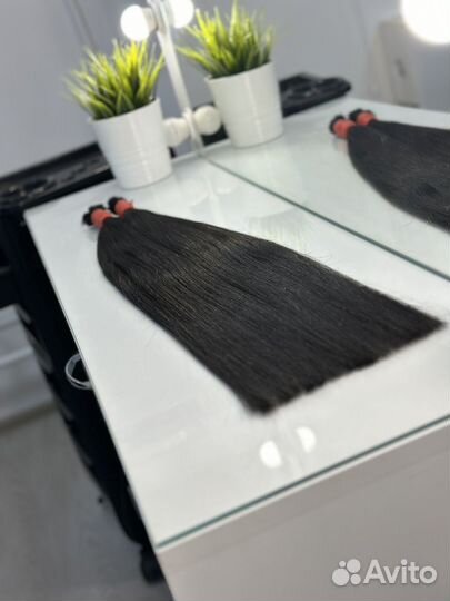 Натуральные волосы для наращивания 70 см