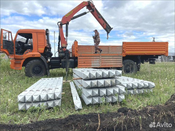 Жб сваи бетонные, любые строения