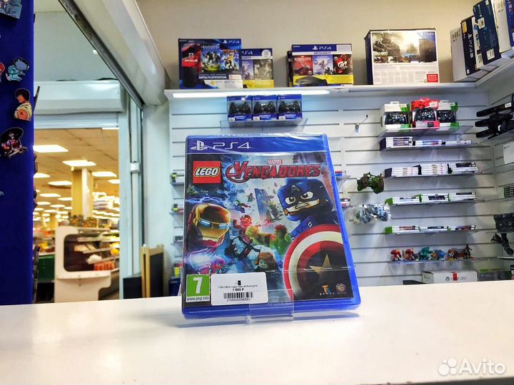 NEW PS4 lego Marvel Vengadores