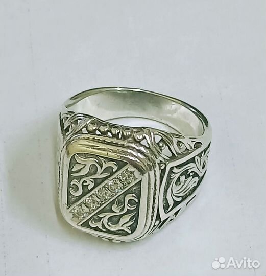 Серебряная печатка