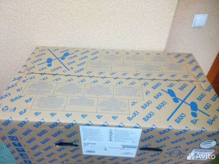 Котел Baxi ECO Four 24 F двухконтурный с закрытой