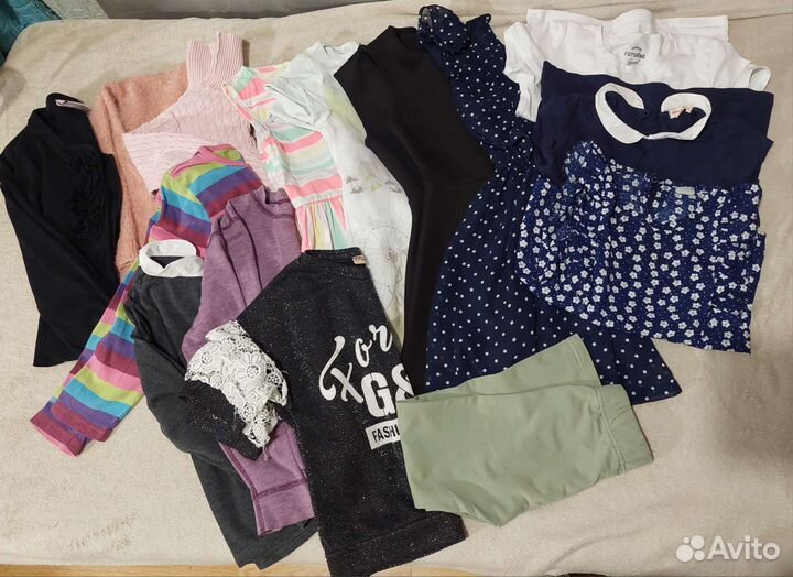 Вещи пакетом на девочку