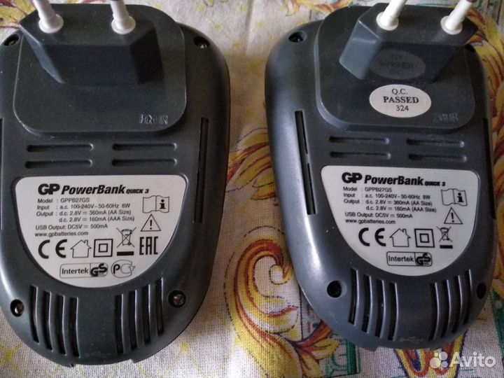 Зарядное устройство GP PowerBank Quick3 PB27