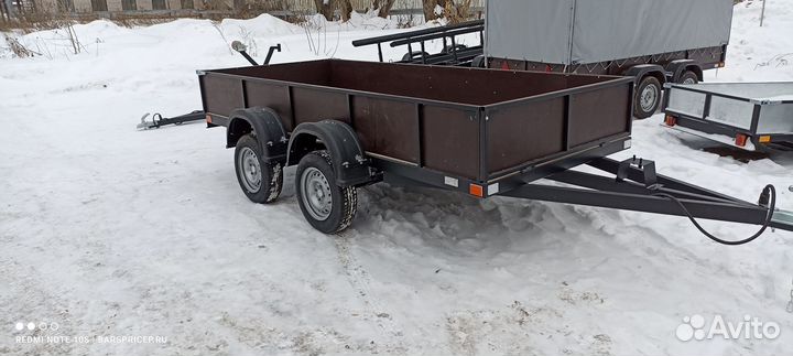 Прицеп Легковой 3,5*1,5 2 оси барс фанера