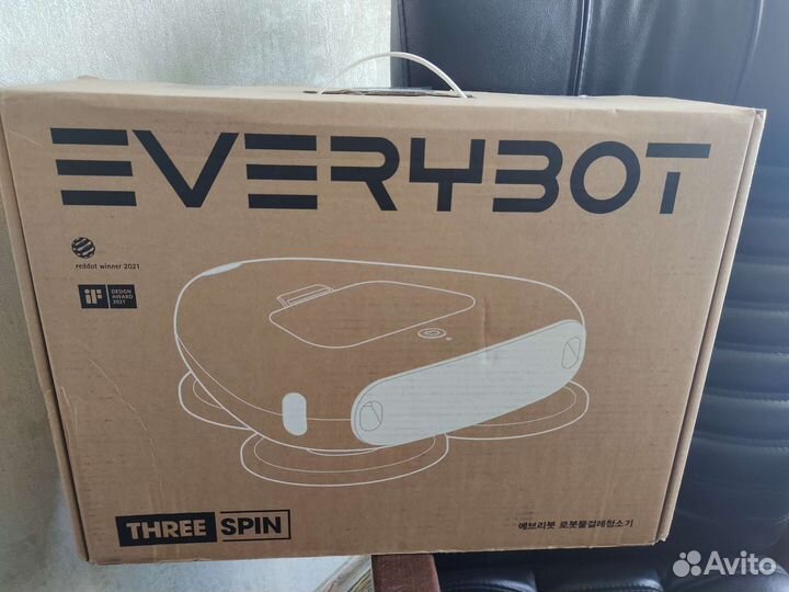 Робот-полотер Everybot Three Spin