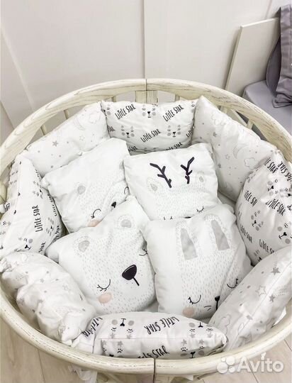 Подушки для детской кроватки