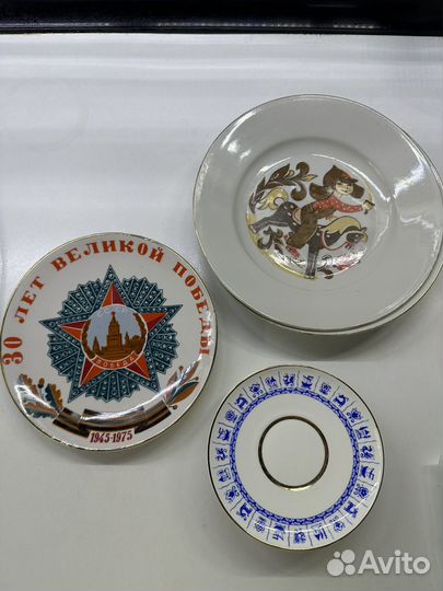 Посуда тарелки СССР