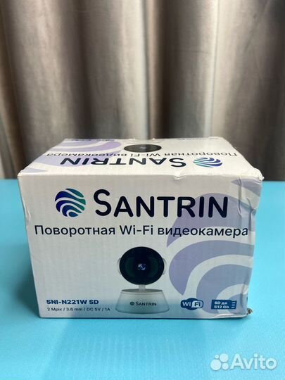 Поворотная видеокамера с wifi santrin