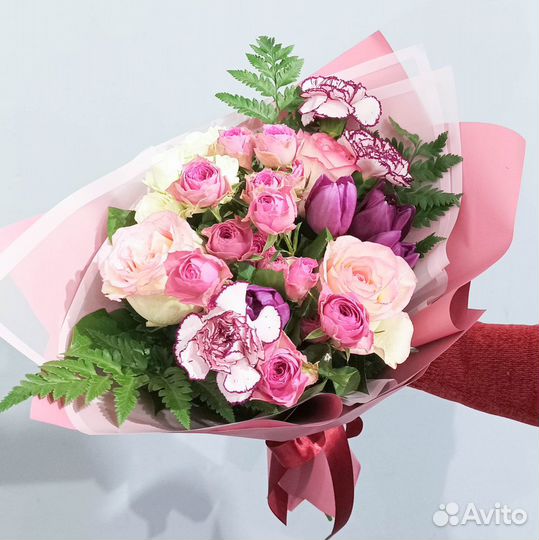 Букет небольшой Цветы сотруднице