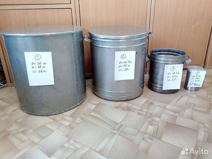 Нержавеющие баки