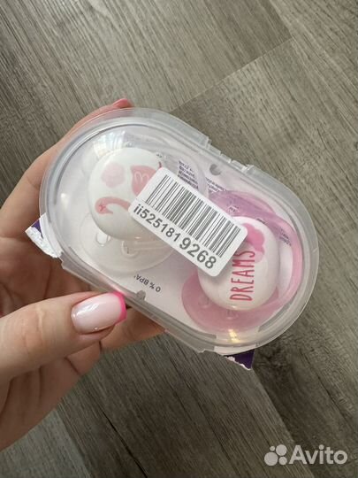 Соска пустышка avent 0 6 новая