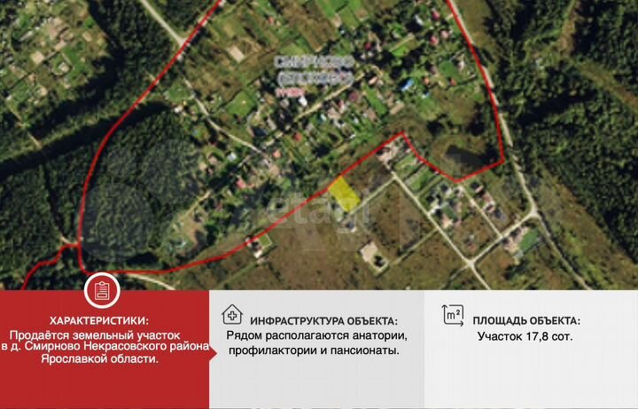 Участок 17,8 сот. (ИЖС)