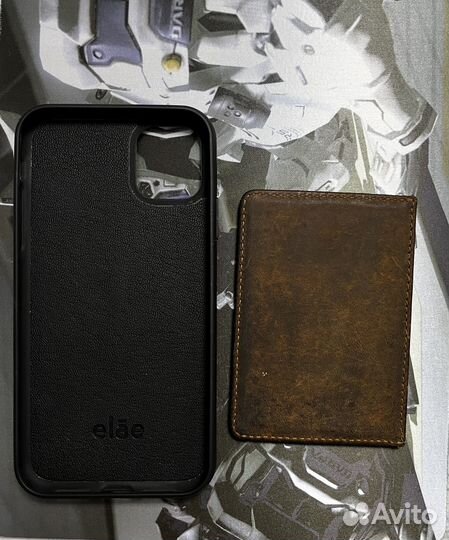 Кожаный чехол-кошелек для iPhone 11