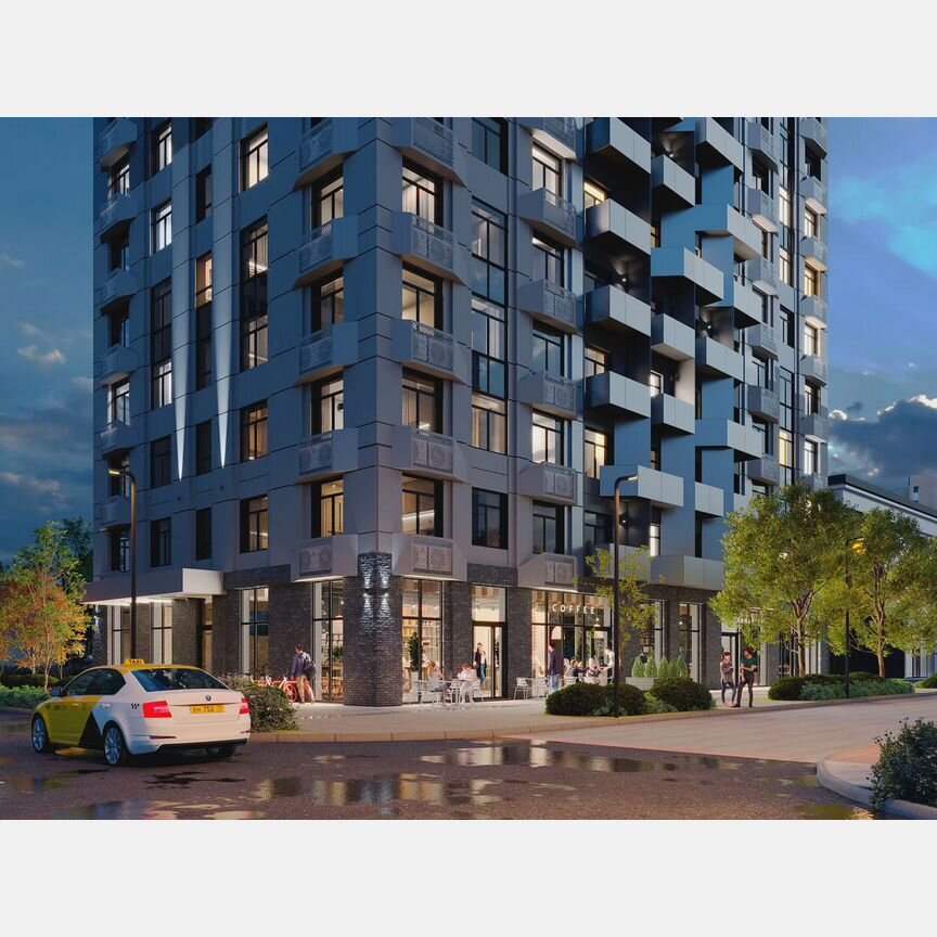 2-к. квартира, 46,3 м², 21/31 эт.