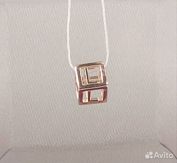 Подвеска золотая 0,86гр